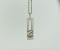 Scotland Charles Rennie Mackintosh Style 1.25” Sterling Silver Pendant & 24” L Sterling Necklace