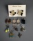 Lot of Eight Costume Jewelry Earring Pairs & Cross Pendant