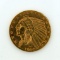 1910 US $5 Indian Head Gold Half Eagle Coin