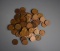 Lot of Approx. 65 US Wheat Pennies