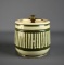 Vintage Welbeck Ceramic Tobacco Humidor with Sealing Lid, Made in England