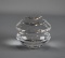 Lovely Crystal Paperweight w/ Prism Top