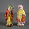 Pair of Charming 19th C. Gebruder Heubach Porcelain Figurines, Impressed Mark “10178 Germany”