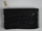 Vintage Whiting & Davis International Black Mesh Zip Top Clutch