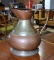 Eye Catching Large 18” Hammered Copper & Brass Pitcher