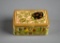 Vintage Stylized Lady Bug Cloisonne Pill Box