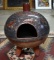 Vintage Mid-Century Mexican Art Pottery Chiminea, 24” H