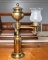 Vintage Antique Style Brass Student Lamp