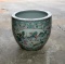 Beautiful 19th C. Chinese Canton Famille Rose Jardiniere / Cache Pot