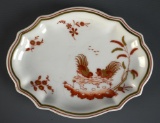 Vintage Richard Ginori Italy “Galli Rossi” Pattern China Trinket Dish
