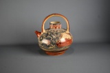 Mid-Century Mexican Pottery 9” H Teapot