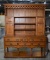 Wonderful Drexel Heritage “Royal Country Retreats” Cherry Sideboard & Hutch with Silver Drawer