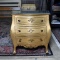 Charming Diminutive Bombe Chest Nightstand