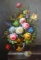 Beautiful Floral Still Life, Oil on Canvas, Signed “Mark” Lower Right