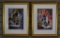 Pair of Nicely Framed Victoria Platt Ellis Charleston SC Prints