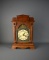 German 1875-85 Mantle Clock Case Refitted w/ Modern Quartz Works