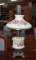 Beautiful Antique Hand Painted Parlor Lamp