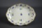 Herend Hungary Hungary Hand Painted Porcelain “Blue Garland” 7.5” W Oval Dish