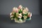 Gorgeous Vintage Italian Porcelain Tulip Arrangement, Approx. 8 x 10” L