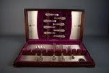 Towle “King Richard” 1932 Sterling Silver Flatware, 25 Pieces, with Vintage Storage Case