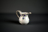 Herend Hungary Hand Painted Porcelain “Blue Garland” 3” H Creamer