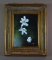 Framed Contemporary Signed Painting, Floral Still Life, Oil on Canvas, Signed Lower Right