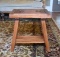 Craftsman Style Wooden Side Table