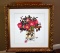 Primroses Still Life Signed Print by Claire Winteringham in Giltwood Frame