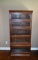 Contemporary Five Section Barrister Bookcase