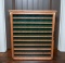 Wall Mount Golf Ball Display Cabinet with Glass Panel Door