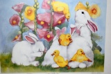“Just Ducky Too” by Lynn Greer Signed Limited Edition Print in White Frame with Cert. of Auth.