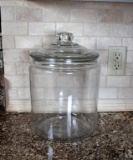 Large 13.5” H Glass Counter Jar