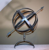Decorative Metal Arrow through Sphere