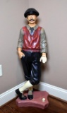 Early Days Style Golfer Statue