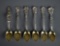 Lot of Reed & Barton Sterling Silver Flower Themed Spoons, 63 g