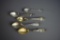 Five Florida Sterling Silver Souvenir Spoons, 113 g