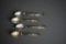 Four Kansas Sterling Silver Souvenir Spoons, 70 g