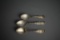 Three Louisiana Sterling Silver Souvenir Spoons, 69 g