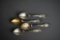 Four Nebraska Sterling Silver Souvenir Spoons, 85 g