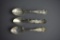 Three New Mexico Sterling Silver Souvenir Spoons, 77 g