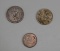 Lot of Three Silver Coins from Netherlands, Curacao & Dutch West Indies