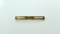 Pretty Antique 14K Yellow Gold Bar Pin, 2”
