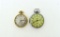 Lot of Two Pocket Watches: Elgin & Sentinel Click