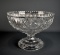 Brilliant 12” Cut Glass Punch Bowl