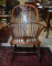 19th C. English Yew Wood Windsor Chair