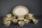 Set of 42 Pieces of Wedgwood “Gold Florentine” Bone China