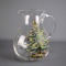 Spode “Christmas Tree” 9” H Glass Pitcher