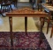Vintage Triangular Inlaid Marquetry Table (1 of 5)
