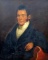 Bass Otis, Attrib. (Amer., 1784-1861) Portrait Gentleman, Oil on Canvas, Period Marinus Pike Frame