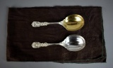 Pair of Reed & Barton “Francis I” Sterling Silver Berry / Casserole Spoons, 262 g